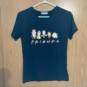 🔥FINAL PRICE🔥 Beauty & the Beast ‘F•R•I•E•N•D•S’ T-Shirt